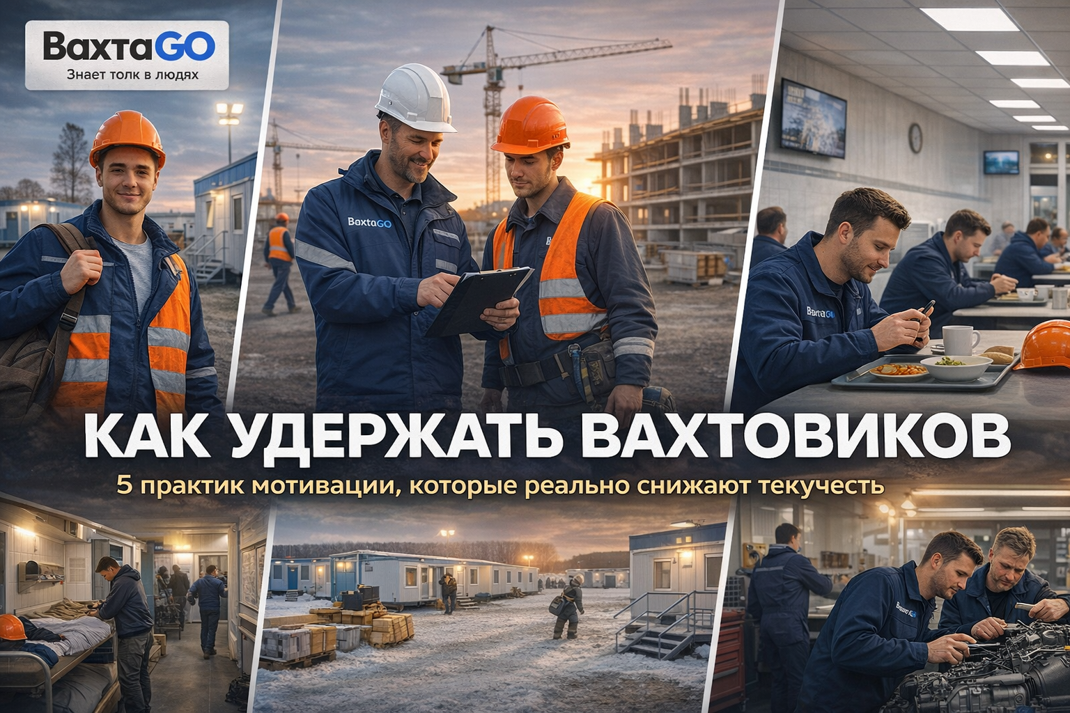 Как удержать вахтовиков: 5 практик мотивации