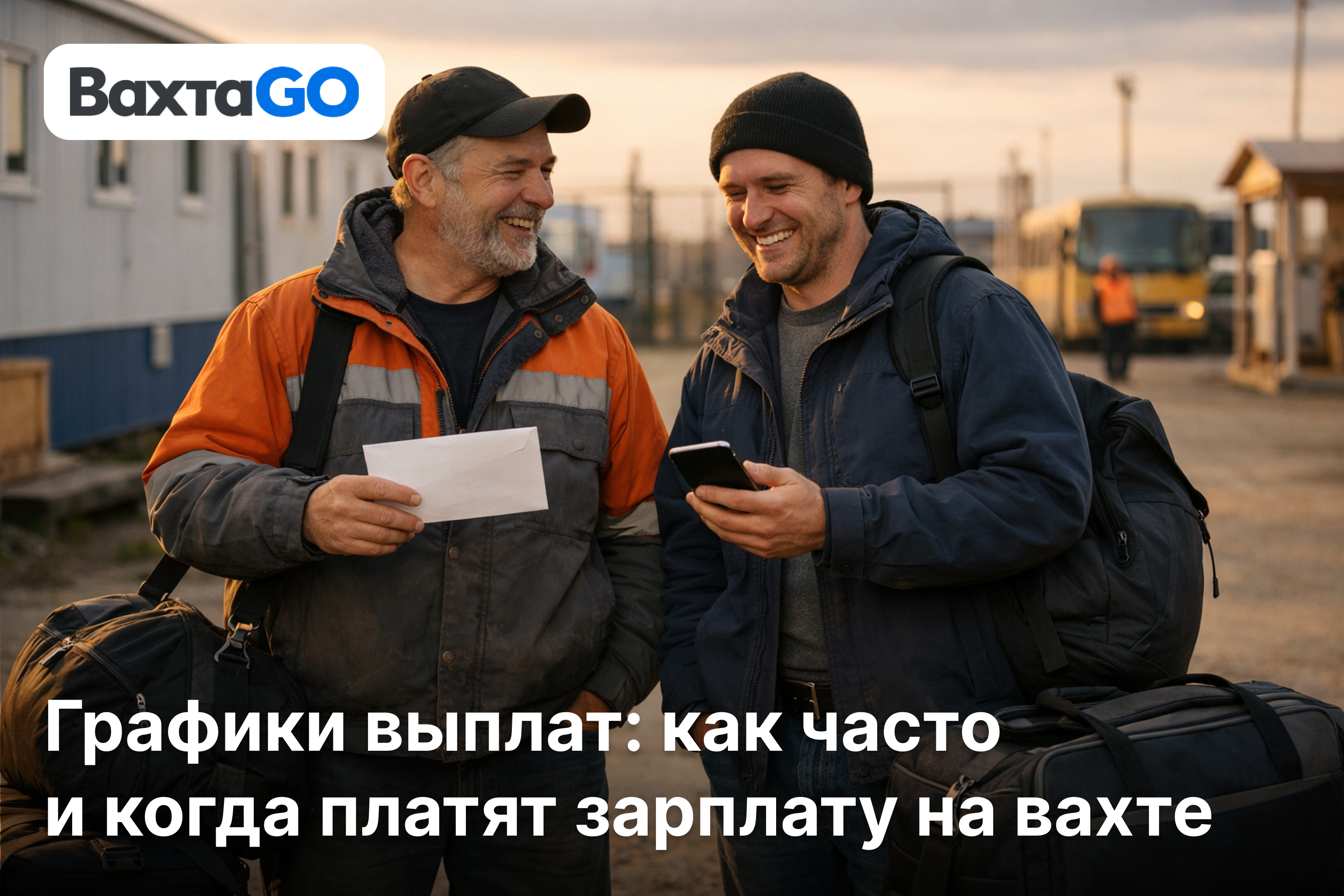 Графики выплат: как часто и когда платят зарплату на вахте