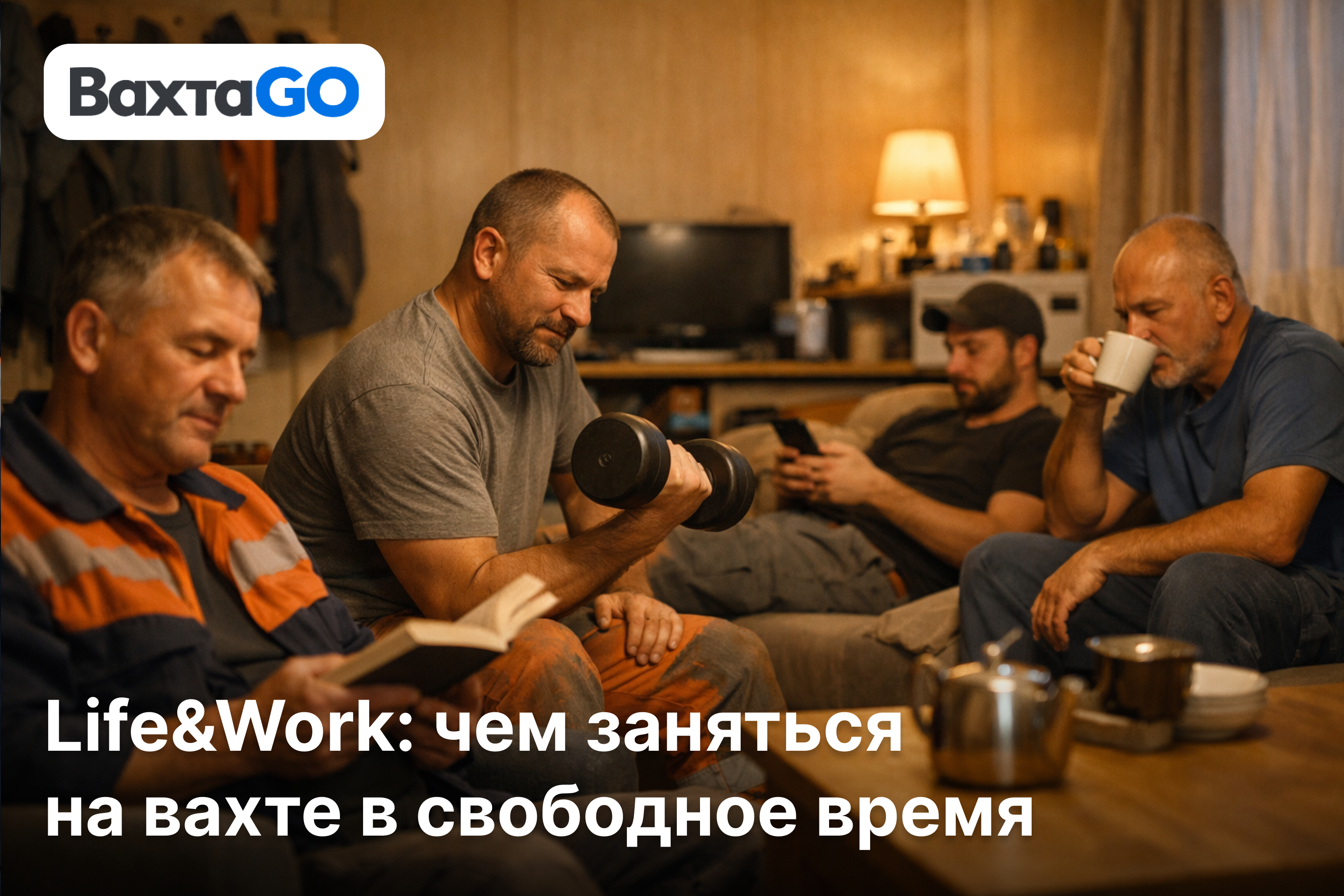 Life&Work: чем заняться на вахте в свободное время