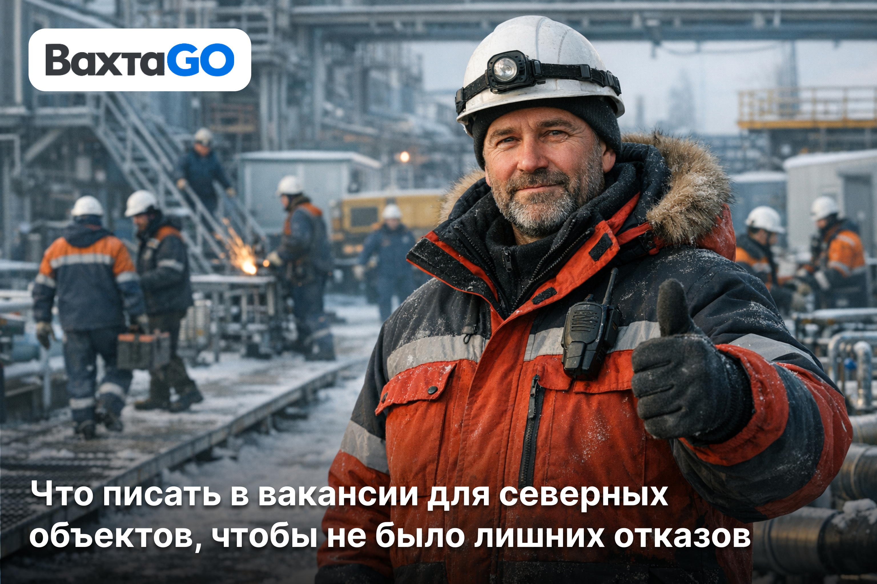 Что писать в вакансии для северных объектов, чтобы не было лишних отказов