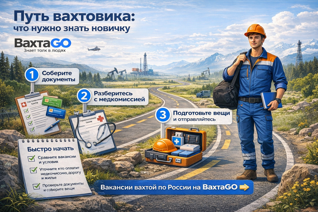 Путь вахтовика: что нужно знать новичку