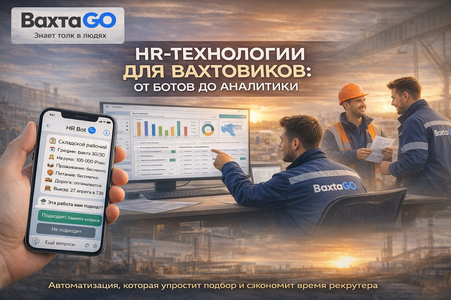 HR-технологии для вахтовиков: от ботов до аналитики