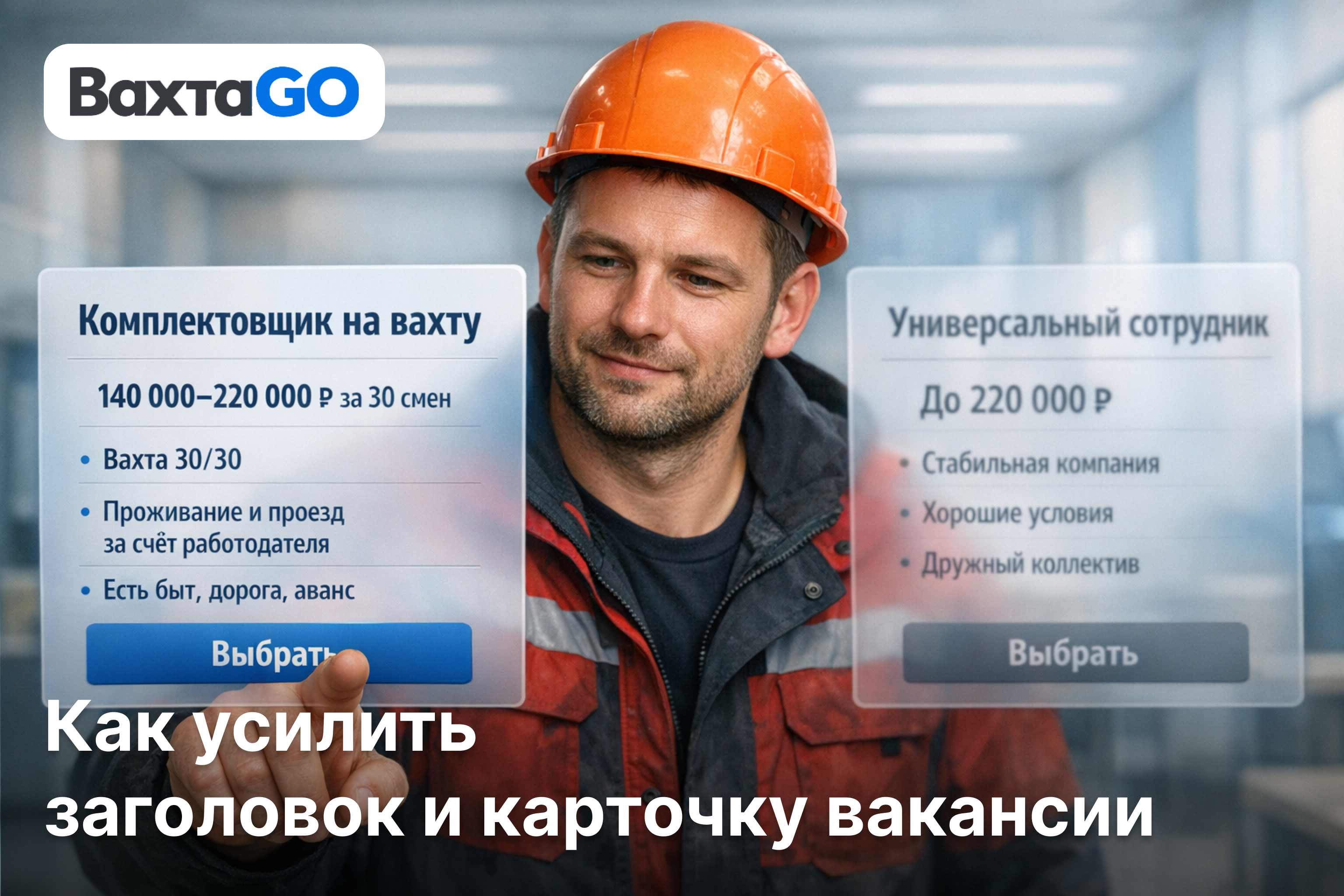 Конверсия показа в просмотр: как усилить заголовок и карточку вакансии